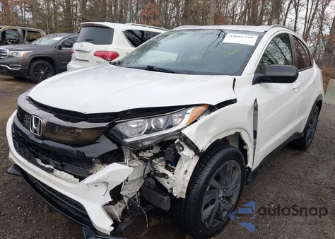 2021 Honda Hr-V Awd Sport z USA, uszkodzony, nr VIN 3CZRU6H18MM726679